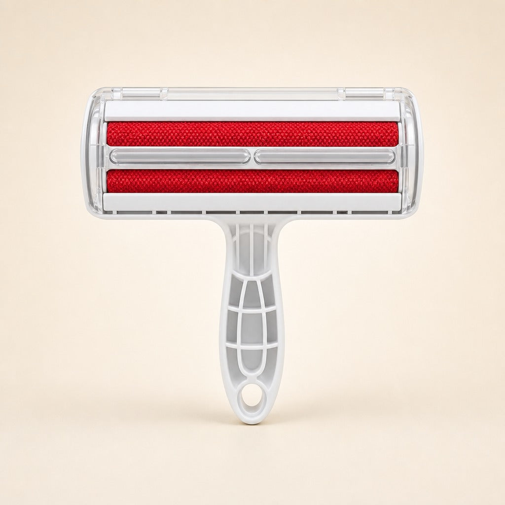 Sinpelu Reusable Lint Roller in red